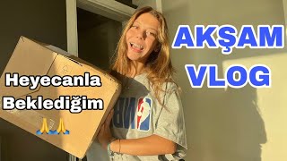 Akşam Vlog  Alışveriş Kargom Geldi 😉 Tuana Zeybek [upl. by Abeu942]