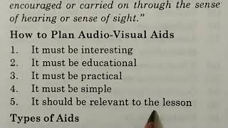 Audio Visual Aids  Meaning and Types  Short Note  For all teaching subjects [upl. by Rus439]