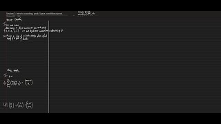 Session 1 Introduction to counting Probability Space Conditional Probability [upl. by Nylareg]