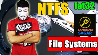 फाइल सिस्टम क्या होता है  Understanding File System  FAT32 Vs NTFS [upl. by Annadal]