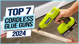 Top 10 Best Cordless Glue Guns 2024 [upl. by Tnirb779]