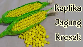 Cara Membuat Replika Jagung Dari Bahan Plastik Kresek [upl. by Ehtylb948]