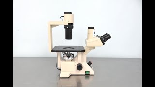 Olympus CK2 Inverted Microscope Video ID 20275 [upl. by Aerdnek521]