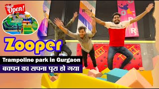 Zooper Trampoline Park Gurugram  soft play zone for children  indoor play zone gurgaon [upl. by Esinej976]