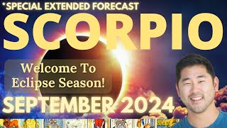 Scorpio September 2024 Your BIG Awakening With Powerful Eclipse Tarot Horoscope [upl. by Haroppiz]