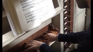 G Frescobaldi Toccata avanti la Messa della Domenica L Antinori [upl. by Annavoig]