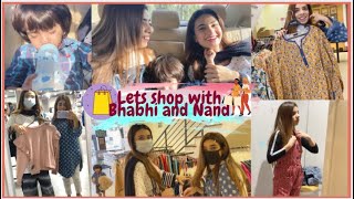 Bari Bhabhi Took Me For Shopping  Unplanned Vlog From My Phone  Yusravlogs [upl. by Sillek256]