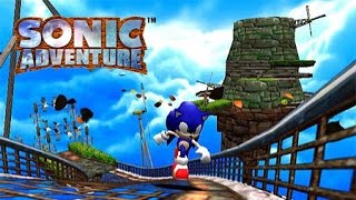 Sonic Adventure Dreamcast Sonics Story [upl. by Megdal]