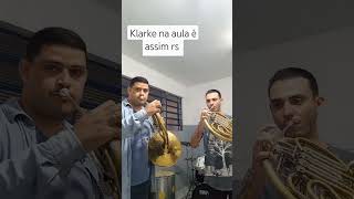 Trompa  Klarke na aula frenchhorn trompa shorts [upl. by Cirdet]