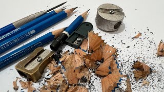 Which Pencil Sharpener is Best FaberCastell MR Brass and Staedtler Lumograph Review [upl. by Ennairol]