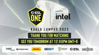 ESL One Kuala Lumpur 2023  Stream B Day 2 [upl. by Atekin357]