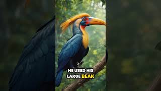 The Heroic Hornbill 🦅 Indian Story shorts [upl. by Larrie]