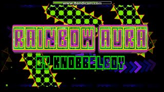 Geometry Dash  Kwel level  Rainbow Aura by Knobbelboy [upl. by Llerat]