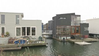 The Netherlands is building houses that float on water [upl. by Ginnifer140]