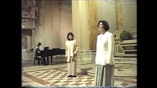 Mozart Così fan tutte Fiordiligi Dorabella duets from Cesare Scarton Recital 1999 [upl. by Naitsirt879]