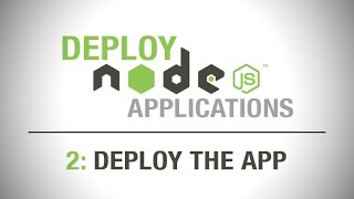 Deploying nodejs applications 2  provision server amp setup flightplan [upl. by Friend]