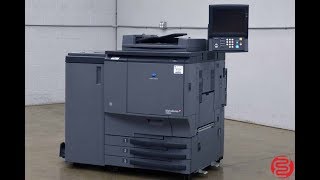 2007 Konica Minolta Bizhub Pro C6500 Color Digital Press [upl. by Aicaca]