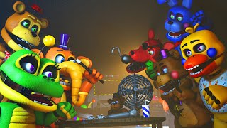 SFM FNaF Rockstar vs Mediocre Melodies [upl. by Trab609]