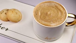 Creamy CoffeeHow to make Creamy milk Coffee Frothy Coffee By Recipes of the World [upl. by Sirroned]