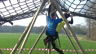 Survivalrun Gendringen 2018  KSR podium  Ruben en Joey [upl. by Ravo]