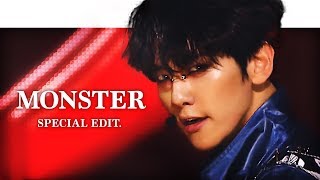 EXO 엑소  Monster Stage Mix교차편집 Special Edit [upl. by Breh]