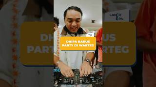 Dipha Barus ngeDJ di warteg activationagency eventkantor diphabarus [upl. by Tica]