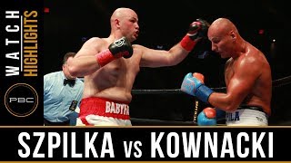 Spzilka vs Kownacki HIGHLIGHTS July 15 2017  PBC on FOX [upl. by Phalan]