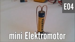 E04  Kako napraviti Mini ELEKTROMOTOR [upl. by Bibby]