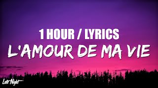 Billie Eilish  L’AMOUR DE MA VIE 1 HOUR LOOP Lyrics [upl. by Amari325]