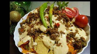 Cheesy Beef NachosTortilla [upl. by Hedwig]