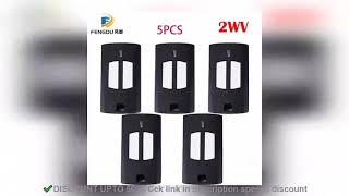 ✔️Garage Door Remote Control 43392mhz Rolling Code 5PCS TOGO WV WP Gate Remote [upl. by Itteb294]