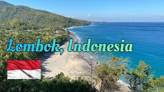 Jelajah Lombok Indonesia 🇮🇩 part7 dari senggigi ke teluk nara robinsonMike [upl. by Nabatse]