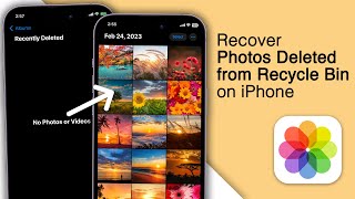 Recover Photos Deleted from Recycle Bin on iPhone 2023 [upl. by Cagle461]