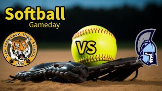 San Fernando High School Vs Sylmar Girls Softball [upl. by Bonnie504]