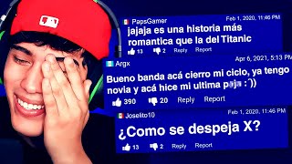 REACCIONANDO a comentarios del YOUTUBE AZUL 🤣🤣 [upl. by Samohtnhoj]