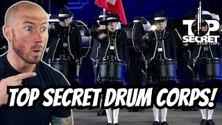 Drummer Reacts To  Top Secret Drum Corps  Royal Edinburgh Military Tattoo 2022 FIRST TIME HEARING [upl. by Darsey]