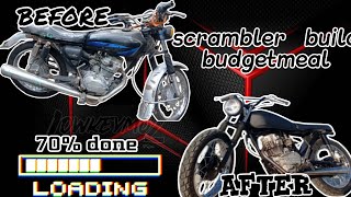 scrambler build budgetmeal 70 done [upl. by Geaghan]