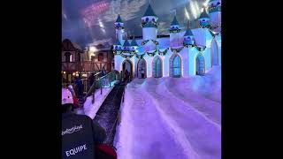 Descendo a montanha na Snowland em Gramado [upl. by Ocsic]