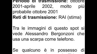 Cercasi spot Pubblicità Progresso de Gli amici di Luca 2001 [upl. by Jephthah]