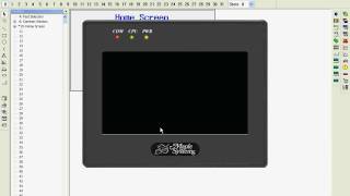 Maple Systems HMI Programming 001 EasyBuilder 500 [upl. by Naujik]