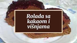 Rolada sa kakaom i višnjama [upl. by Suiravat]