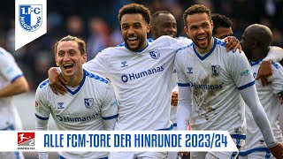 Alle FCMTore der Hinrunde 202324 [upl. by Ehr]