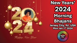 LIVE New Year 2024 Morning Bhajans  Mon Jan 1st 2024  Jersey City NJ USA [upl. by Bohner870]