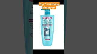 top 5 clarifying shampoo  Remove product buildup from hair  my weekly hair care routine [upl. by Junie230]