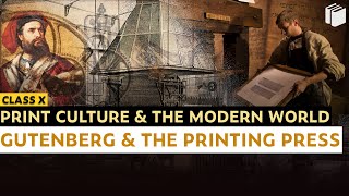 Gutenbergs Printing Press  Print Culture amp Modern World  Chapter 7  History  Class 10  PuStack [upl. by Auston]