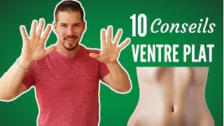 10 CONSEILS ✊ POUR AVOIR UN VENTRE PLAT [upl. by Austen]