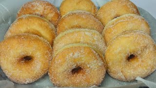 CÓMO HACER ROSQUITASDONAS MUY ESPONJOSAS Y ECONÓMICAS donas rosquillas rosquitas recetas [upl. by Odnomra882]