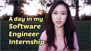 程序员的一天 在美国科技公司实习  Day in the life of software engineer intern [upl. by Linnell347]