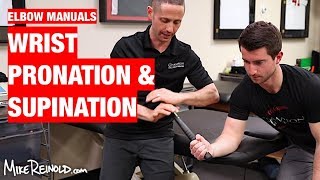 Forearm Pronation and Supination Manual Exercises [upl. by Dyal]