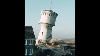 Sprengung Wasserturm in RemscheidLennep [upl. by Stretch426]